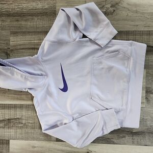 Nike Purple Logo Hoodie